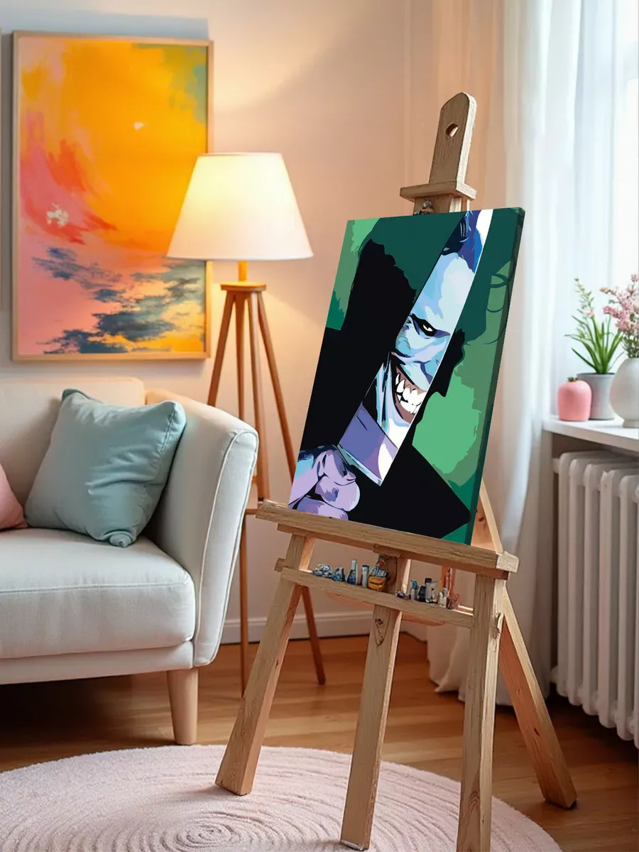 Картина по номерам «Герои Марвел Marvel: Джокер из комиксов» — картинка 10