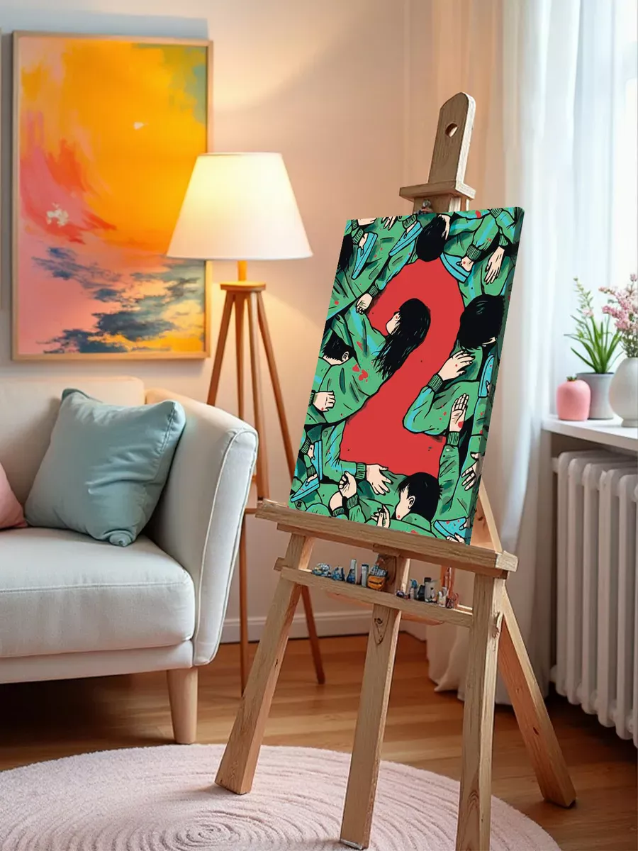 Картина по номерам «Игра в кальмара 2 сезон, корейцы: Постер» — картинка 10