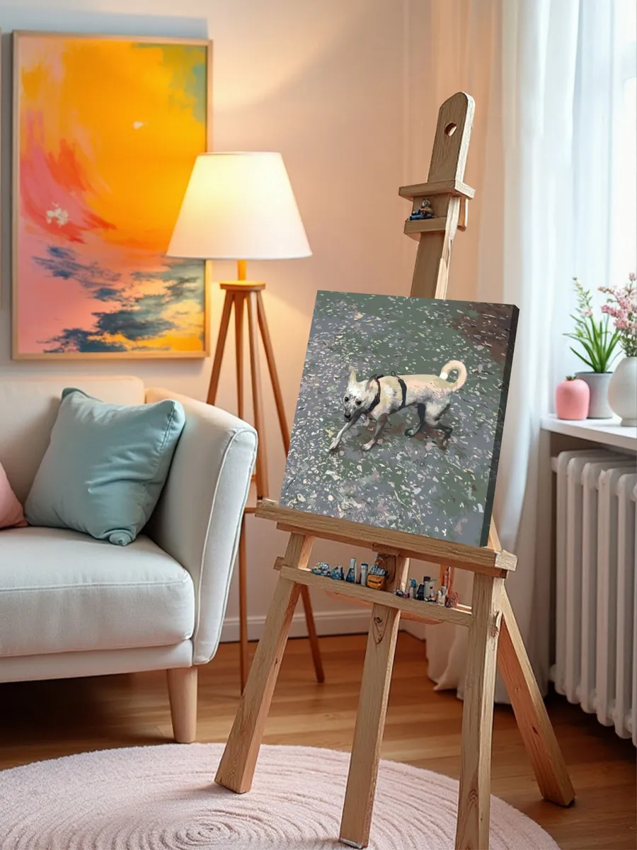 Картина по номерам «OG buda ОГ буда рэпер: Сабака обложка» — картинка 9