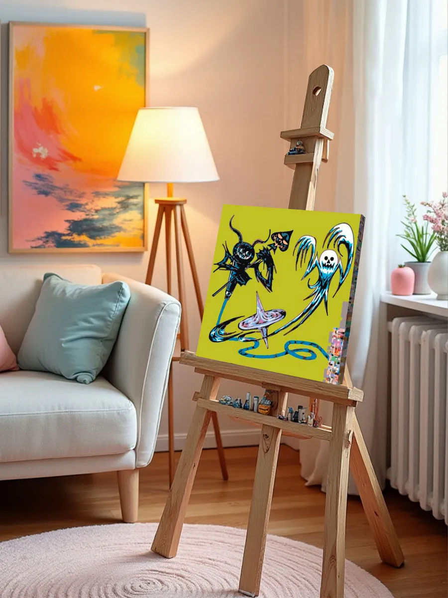 Картина по номерам «Рэпер Mayot Майот Моет: Заправка кид 4» — картинка 9