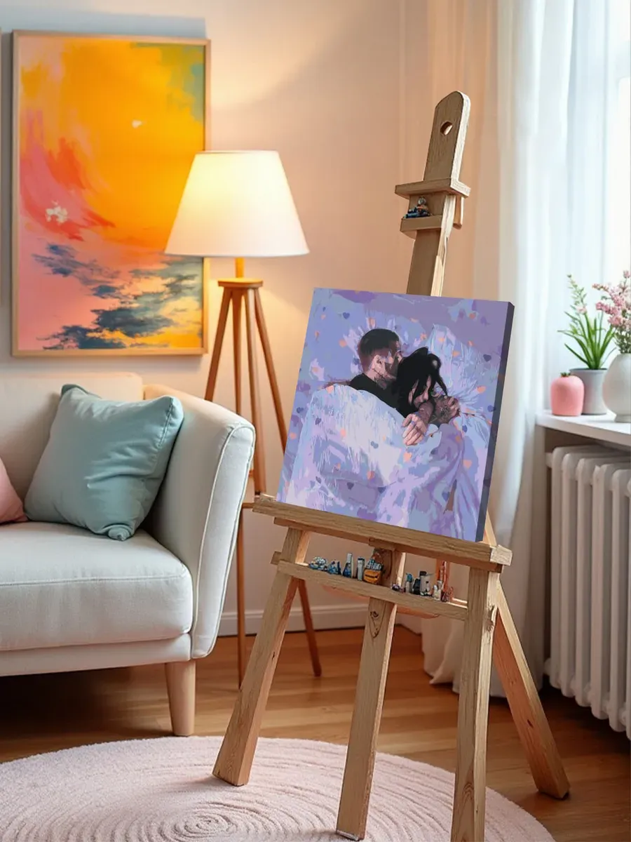 Картина по номерам «Рэпер Кишлак и Саша Razval: Апноэ» — картинка 9