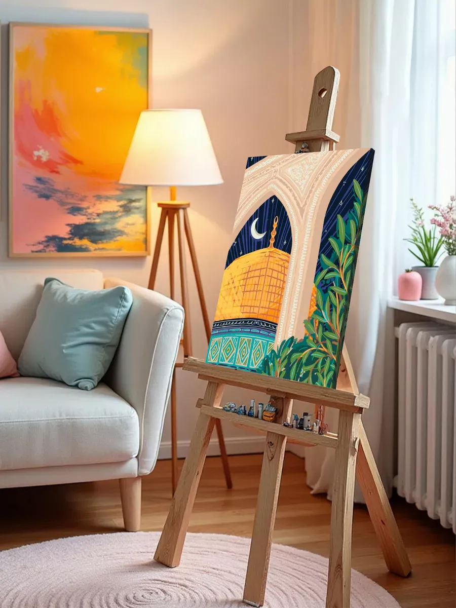 Картина по номерам «Религия, мусульманская: мечеть, Ислам» — картинка 10