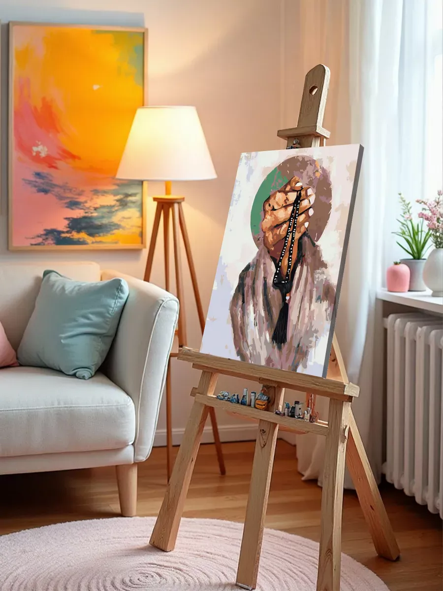 Картина по номерам «Религия, мусульманская: чётки, Ислам» — картинка 10