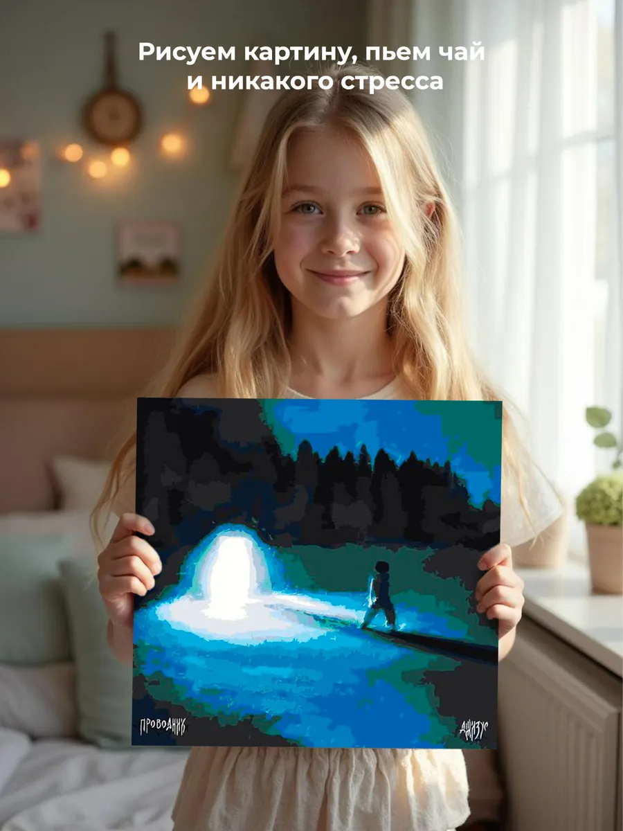 Картина по номерам «Рок и рэп музыкант Джизус: Проводник» — картинка 7