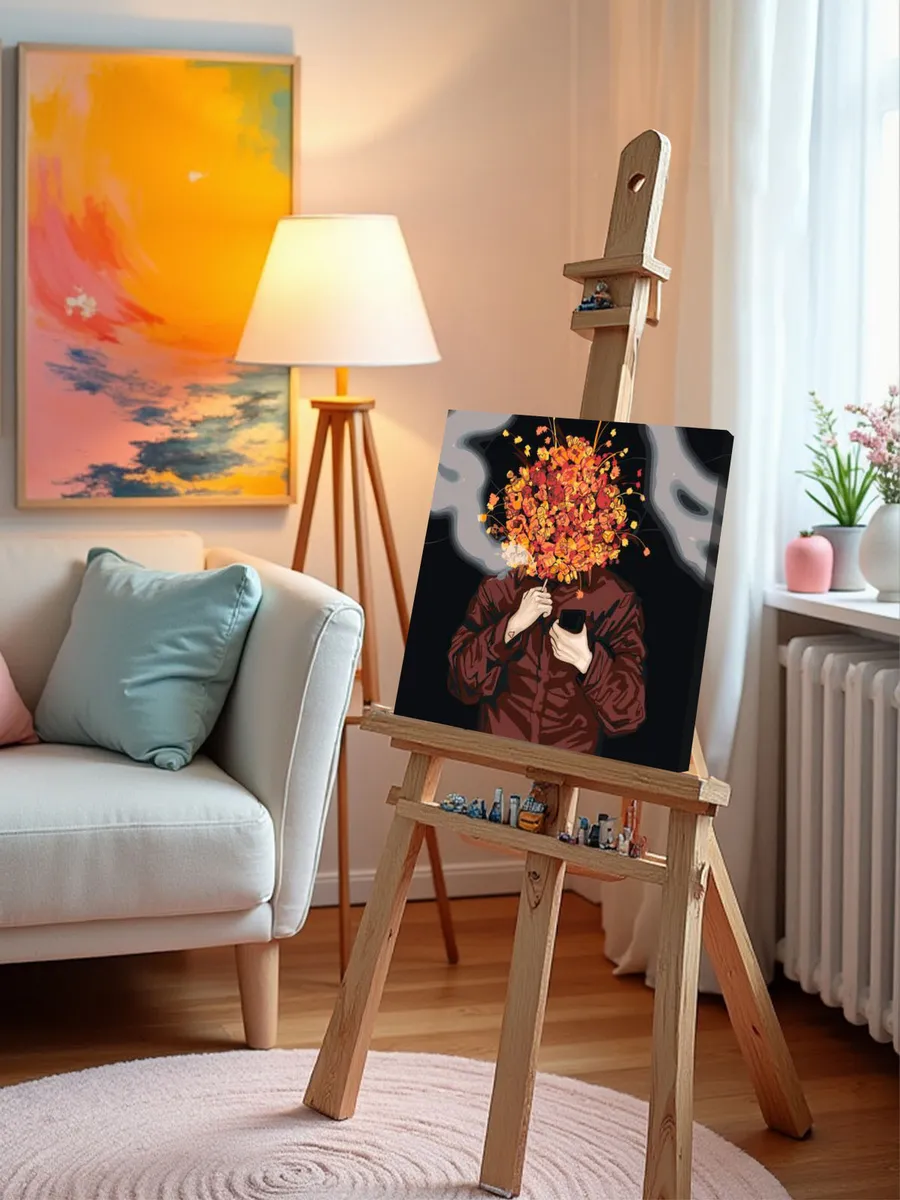 Картина по номерам «Поп-рок музыкант 13 тринадцать карат» — картинка 10