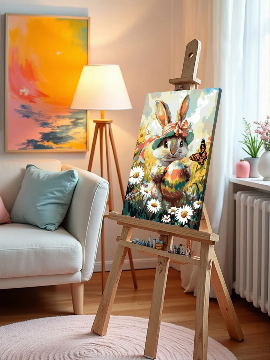 Картина по номерам «Религия, христианская: Пасха, кролик» — картинка 10