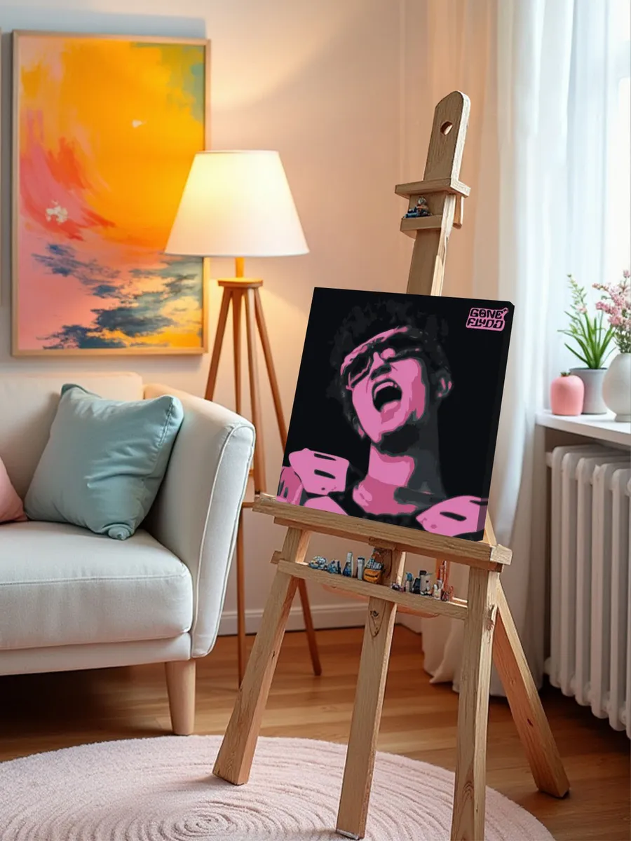 Картина по номерам «Рэпер Гон Флад GONE.Fludd: Digital» — картинка 9