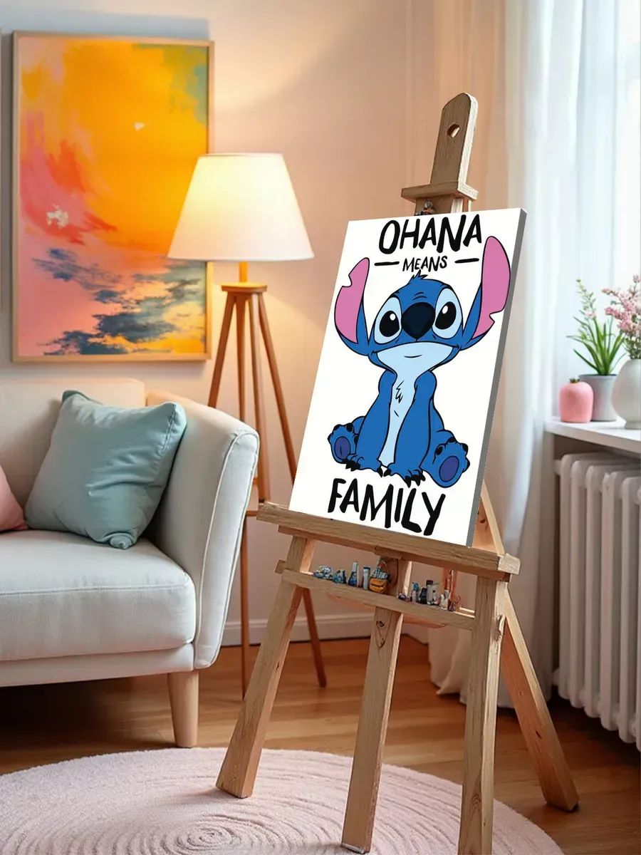 Картина по номерам «Лило и Стич, дисней: Охана значит семья» — картинка 9