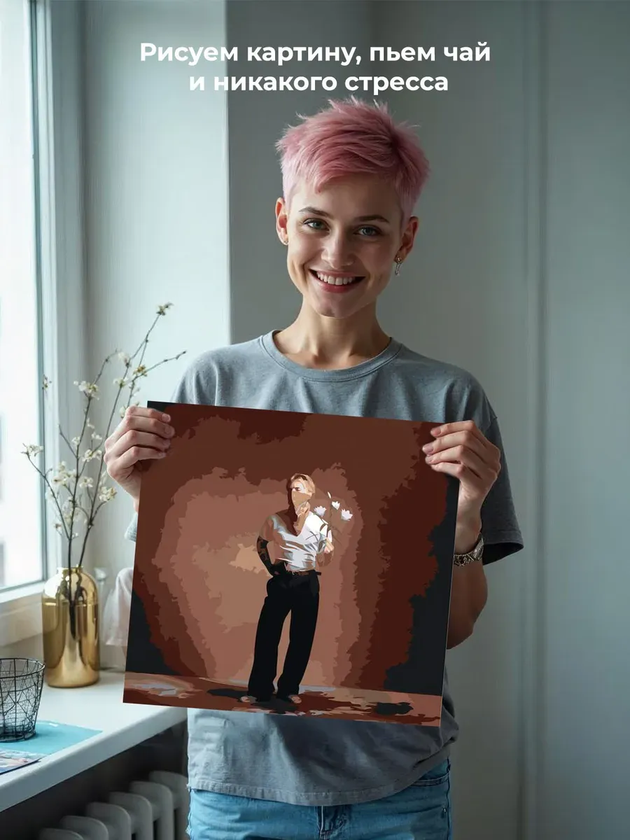 Картина по номерам Рэпер Фараон Pharaoh альбом 10:13 — картинка 6