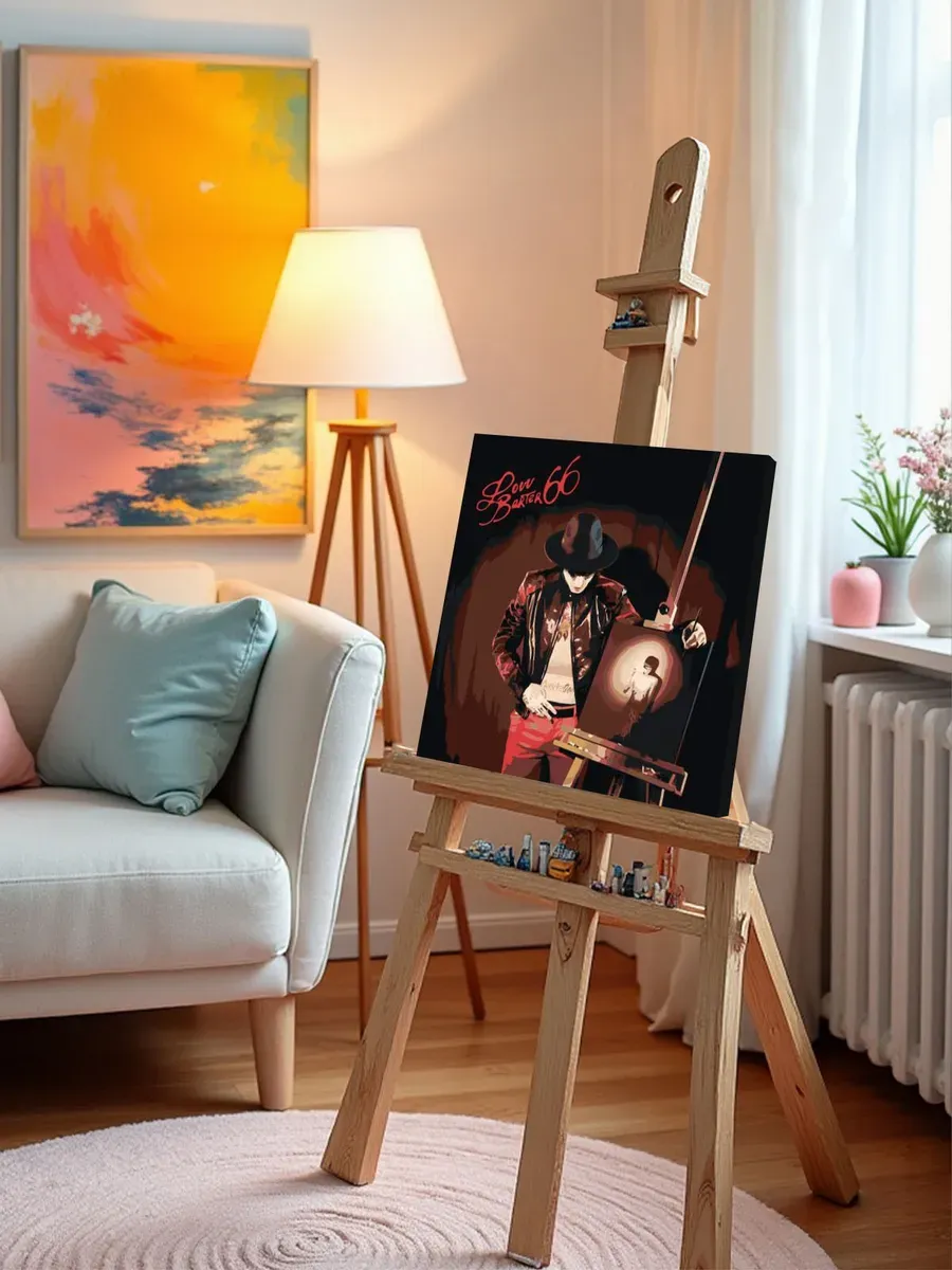 Картина по номерам Рэпер LOVV66: альбом Barter 66 обложка — картинка 10