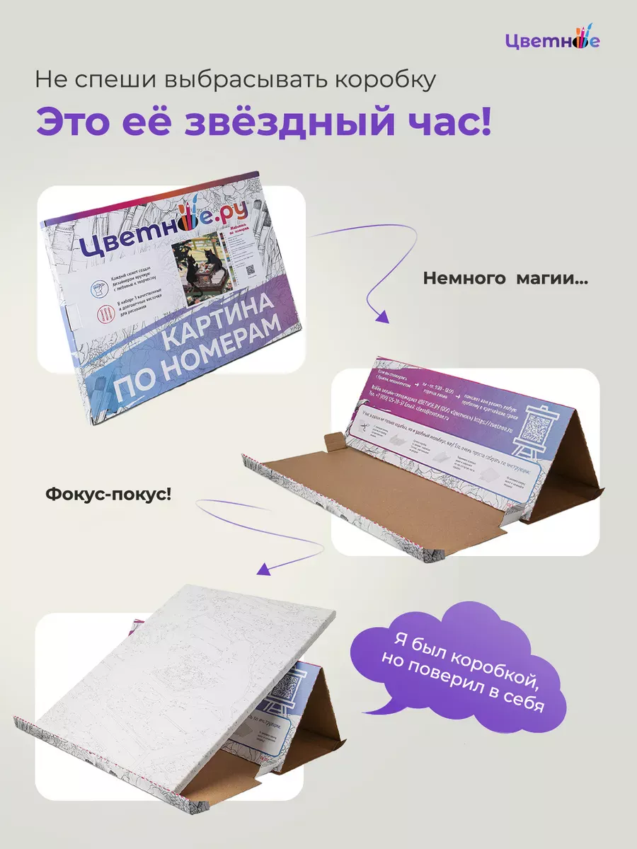 Картина по номерам «Буддизм: Будда в неоновых цветах» — картинка 2