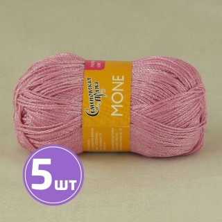 Пряжа Семеновская пряжа Mone (31118), розовый кварц+В_х1, 5 шт. по 100 г Пряжа Семеновская пряжа Mone (31118), розовый кварц+В_х1, 5 шт. по 100 г