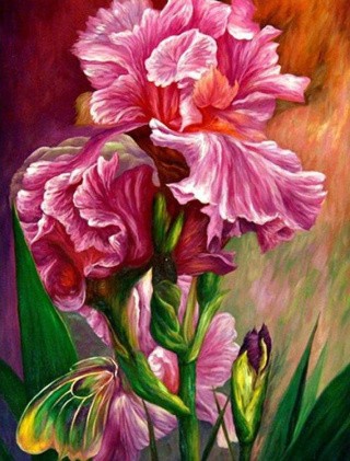 Алмазная вышивка «Ирис» Алмазная вышивка «Ирис»