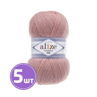 Пряжа ALIZE LanaGold 800 (173), какао, 5 шт. по 100 г Пряжа ALIZE LanaGold 800 (173), какао, 5 шт. по 100 г