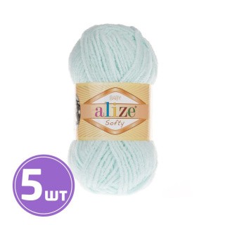 Пряжа ALIZE Softy (15), водолей, 5 шт. по 50 г Пряжа ALIZE Softy (15), водолей, 5 шт. по 50 г