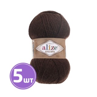 Пряжа ALIZE Alpaca royal (201), коричневый, 5 шт. по 100 г Пряжа ALIZE Alpaca royal (201), коричневый, 5 шт. по 100 г