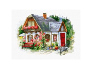 Набор для вышивания «Красивый загородный домик»
