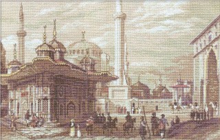 Набор для вышивания «Стамбул. Фонтан султана Ахмета»