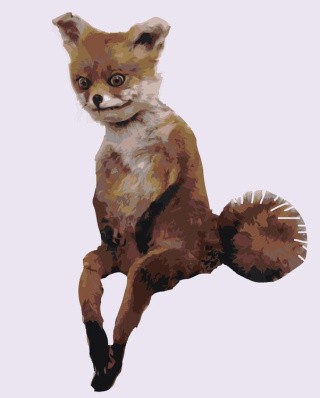 Картина по номерам «Мем: грустная лиса» Картина по номерам «Мем: грустная лиса»