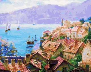 Картина по номерам «Сказочный мир Адриатики»