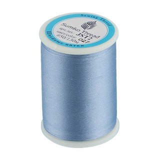 Нитки для вышивания SumikoThread, цвет: №027 голубой, 130 м