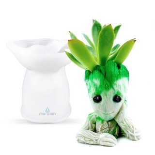 Силиконовый молд - Малыш Грут, 11x9см, 1 шт. Силиконовый молд - Малыш Грут, 11x9см, 1 шт.