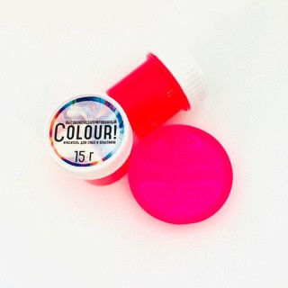 Краситель Colour! флуоресцентный розовый 15 г, EpoximaxX  Краситель Colour! флуоресцентный розовый 15 г, EpoximaxX