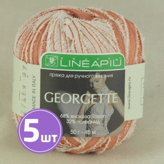 Пряжа LineaPIU GEORGETTE (27459), мультиколор, 5 шт. по 50 г Пряжа LineaPIU GEORGETTE (27459), мультиколор, 5 шт. по 50 г