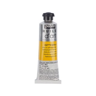 Краска масляная Pebeo super fine d'Art №2 (Кадмий желтый), 37 мл Краска масляная Pebeo super fine d'Art №2 (Кадмий желтый), 37 мл