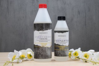 Прозрачная эпоксидная смола ArtResin Club, густая, 1,5 кг Прозрачная эпоксидная смола ArtResin Club, густая, 1,5 кг