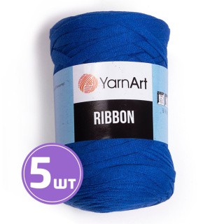 Пряжа YarnArt Ribbon (Риббон) (772), синий классический, 5 шт. по 250 г