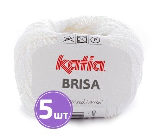 Пряжа Katia Brisa (1), ультрабелый, 5 шт. по 50 г Пряжа Katia Brisa (1), ультрабелый, 5 шт. по 50 г