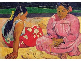 Пазлы «Арт пазл П. Гоген «Таитянские женщины на пляже»