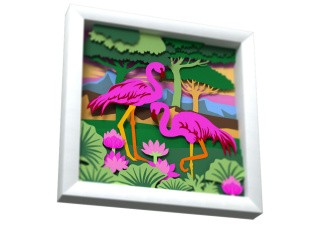 Папертоль для детей «Фламинго»