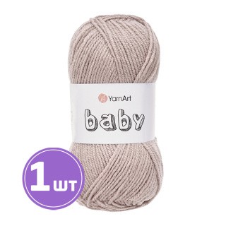 Пряжа YarnArt Baby (Ярнарт Беби) (857), лён, 1 шт. 50 г Пряжа YarnArt Baby (Ярнарт Беби) (857), лён, 1 шт. 50 г