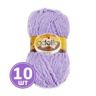 Пряжа Adelia SOFIA (40), светло-сиреневый, 10 шт. по 50 г Пряжа Adelia SOFIA (40), светло-сиреневый, 10 шт. по 50 г