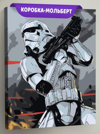 Картина по номерам «Штурмовик-1» Картина по номерам «Штурмовик-1»