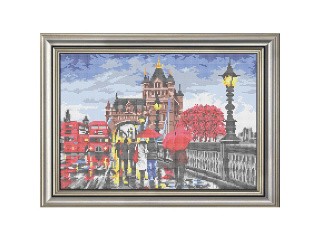 Рисунок на ткани «Тауэрский мост» Рисунок на ткани «Тауэрский мост»