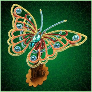 Набор для вышивания «Ажурная бабочка 081»
