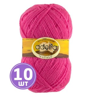 Пряжа Adelia NATALI (26), ярко-розовый, 10 шт. по 50 г Пряжа Adelia NATALI (26), ярко-розовый, 10 шт. по 50 г