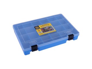 Коробка для мелочей №7 со съемными перегородками Trivol, цвет: голубой