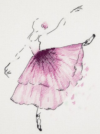 Набор для вышивания «Балерина. Анемон»