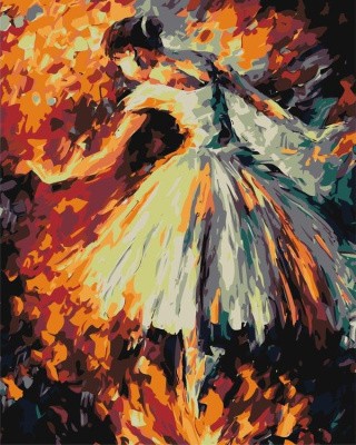 Картина по номерам «Балерина» Картина по номерам «Балерина»