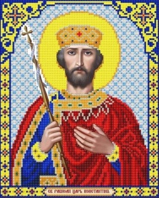 Рисунок на ткани «Святой Константин»