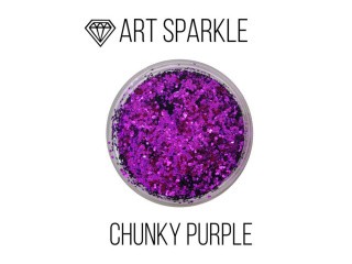 Глиттер крупный Chunky Purple, 50 г, Craftsmen.store