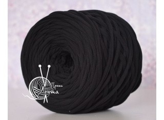 Пряжа Лента (черный) 330-380 г Пряжа Лента (черный) 330-380 г