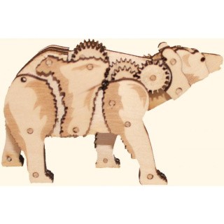 Сборная механическая модель «Механический медведь»