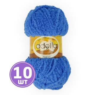 Пряжа Adelia SOFIA (24), синий, 10 шт. по 50 г Пряжа Adelia SOFIA (24), синий, 10 шт. по 50 г