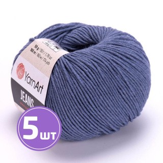 Пряжа YarnArt Jeans (68), синий, 5 шт. по 50 г Пряжа YarnArt Jeans (68), синий, 5 шт. по 50 г