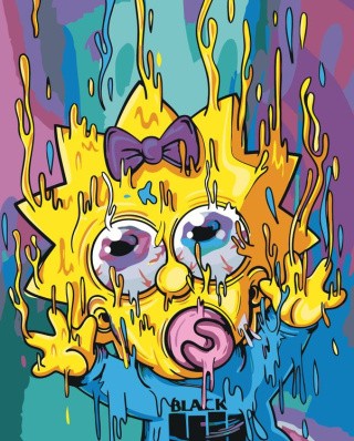 Картина по номерам «Simpsons Симпсоны: Мэгги» Картина по номерам «Simpsons Симпсоны: Мэгги»